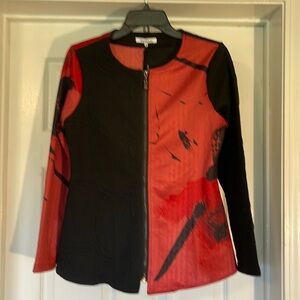 NWT Violet Ruby Full Zip Jacket Size S